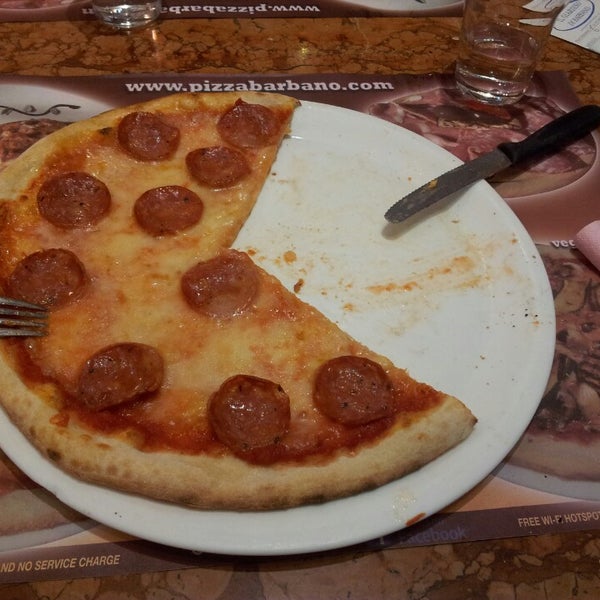 Una de las mejores pizzas que he comido en Florencia!
