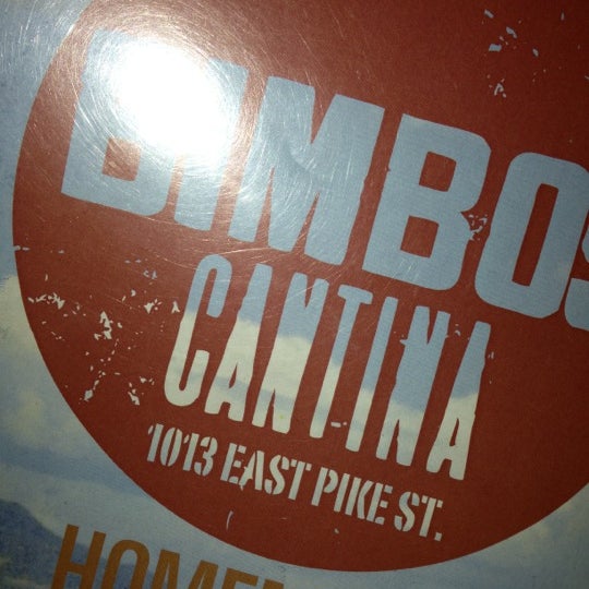 Снимок сделан в Bimbo&#39;s Cantina пользователем Mark E. 11/19/2012