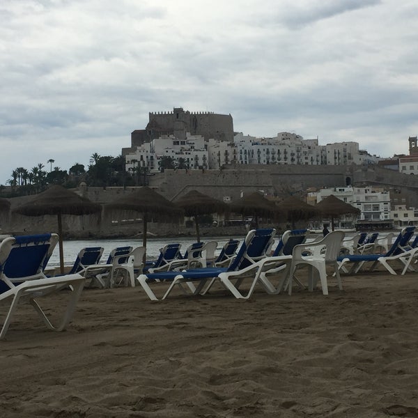Photo taken at Playa Norte de Peñíscola by Juanes B. on 6/4/2016
