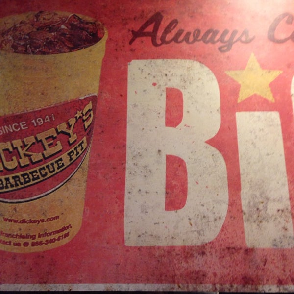 Photo taken at Dickey&#39;s Barbecue Pit by Jackie on 5/31/2014