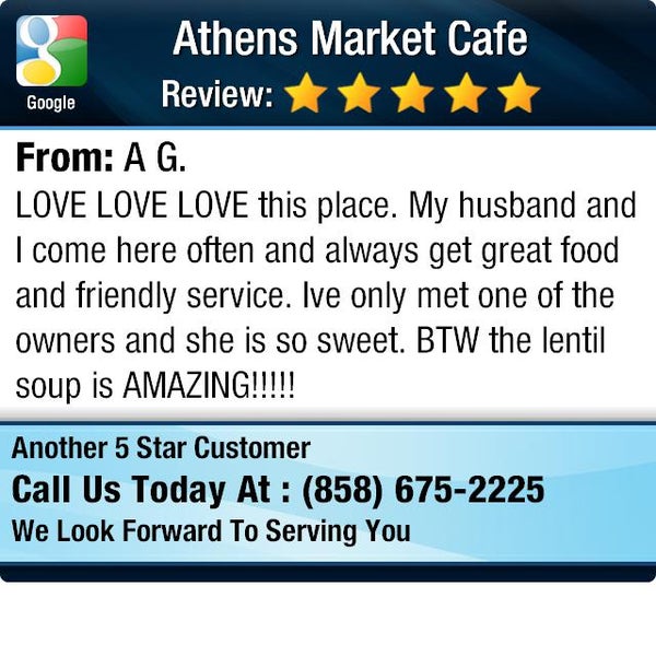 Photo taken at Athens Market Cafe by Athens Market Cafe on 2/21/2014