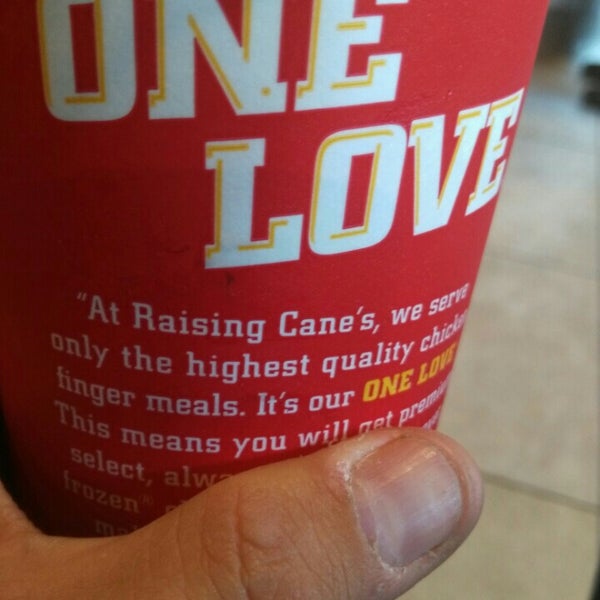 Photo taken at Raising Cane&#39;s Chicken Fingers by Philip S. on 10/1/2016