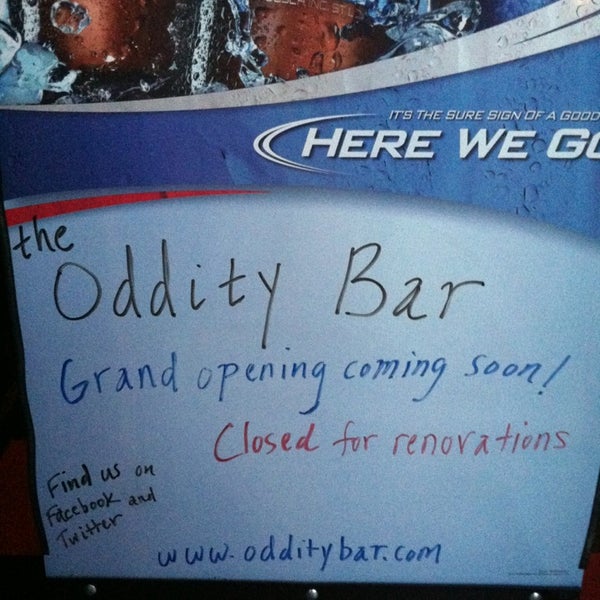 Photo taken at Oddity Bar by John D. on 5/22/2013