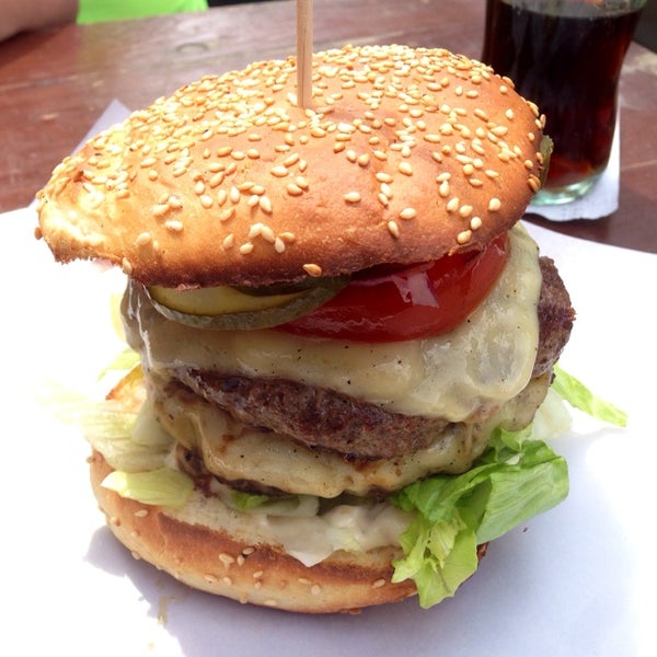 Photo taken at Hamburger Heaven by Patrick W. on 5/23/2014