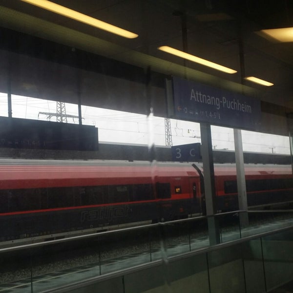 Photo taken at Bahnhof Attnang-Puchheim by Gotthard W. on 2/4/2018
