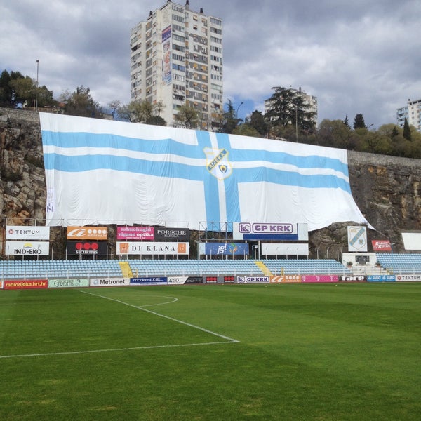 Снимок сделан в NK Rijeka - Stadion Kantrida пользователем Ivica 4/12/2015