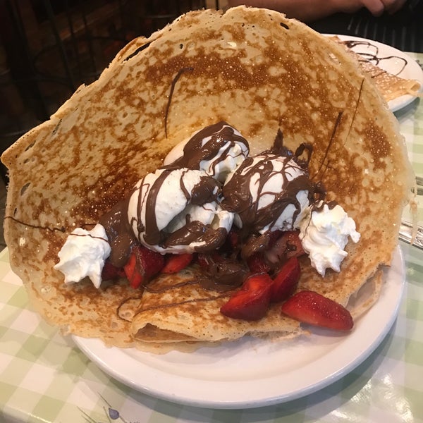 Photo taken at Crepes n&#39; Crepes by Adam J. on 3/22/2017