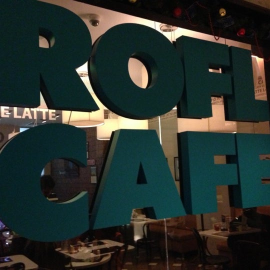 Photo taken at ROFL CAFE by Tatiana on 12/15/2012