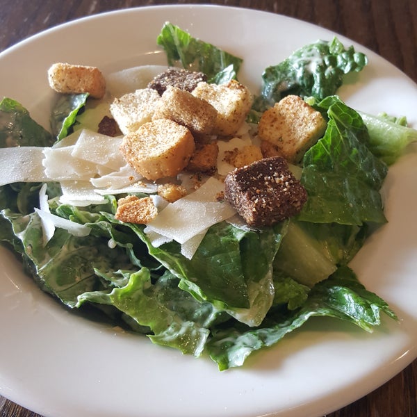 Cesar Salad.....fresh shaved cheese with mixed croutons!