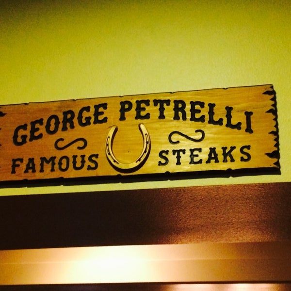 Photo taken at George Petrelli Steak House by Jason S. on 5/1/2014