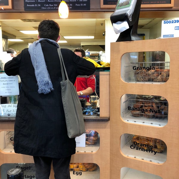 Photo taken at Bethesda Bagels by Frederic J. on 3/10/2018