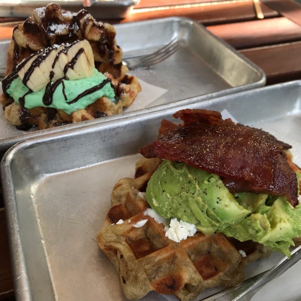 Photo taken at Atypical Waffle Company by Patrick G. on 1/20/2019