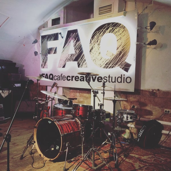 Photo taken at FAQ-Cafe Creative Studio by Elina M. on 2/15/2016