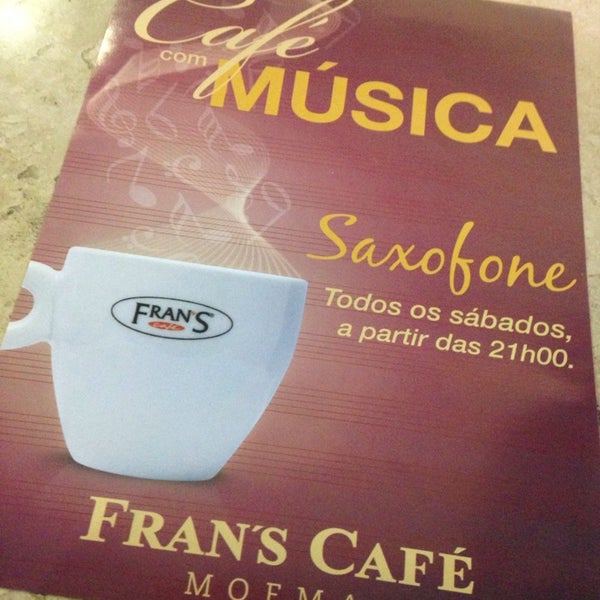 Das Foto wurde bei Fran&#39;s Café Moema von Raíssa M. am 5/31/2014 aufgenommen