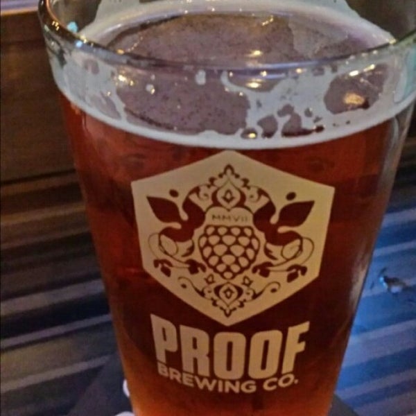 Photo taken at Proof Brewing Company by Doug R. on 9/19/2014