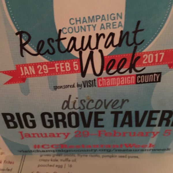 Photo taken at Big Grove Tavern by Timothy D. on 2/1/2017