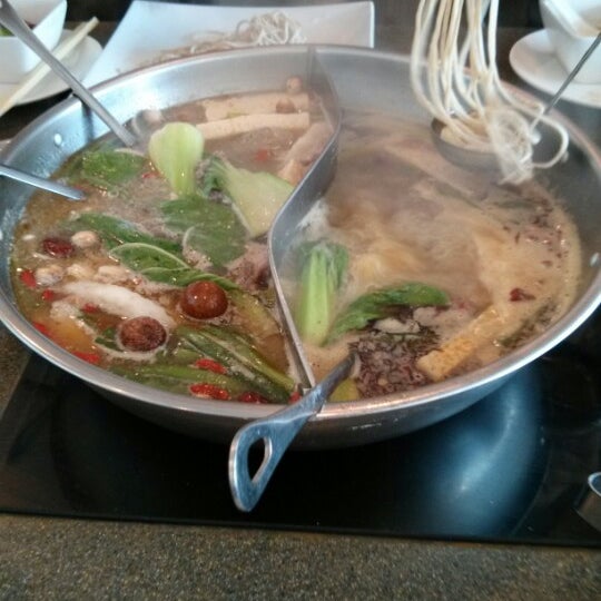 Photo taken at Mongolian Hot Pot by Tom H. on 4/1/2013
