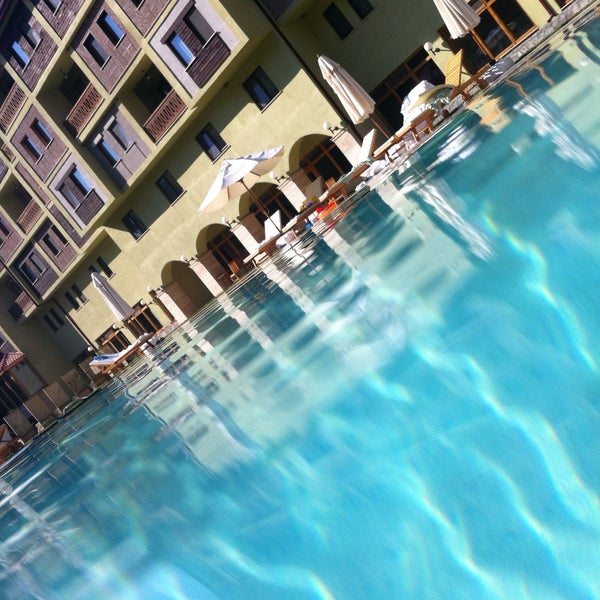Photo taken at Gazelle Resort &amp; Spa by Volkan on 4/27/2013