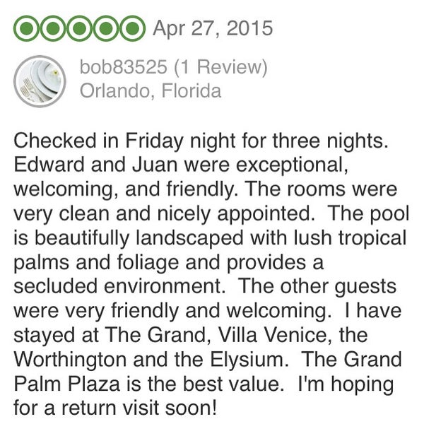 4/28/2015 tarihinde Grand Palm Plaza 🌴ziyaretçi tarafından Grand Palm Plaza, Gay Men&#39;s Resort'de çekilen fotoğraf