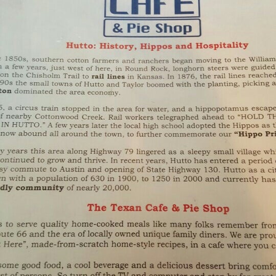 7/25/2015 tarihinde Marty G.ziyaretçi tarafından Texan Cafe &amp; Pie Shop'de çekilen fotoğraf