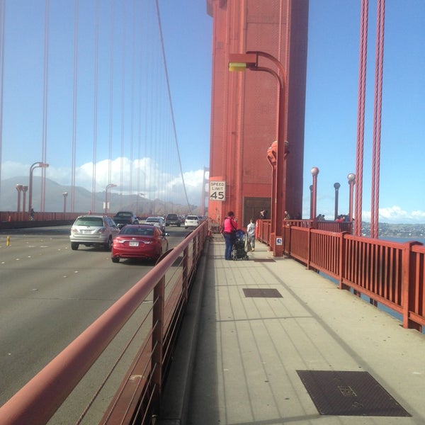 Photo taken at *CLOSED* Golden Gate Bridge Walking Tour by Darla on 4/1/2013