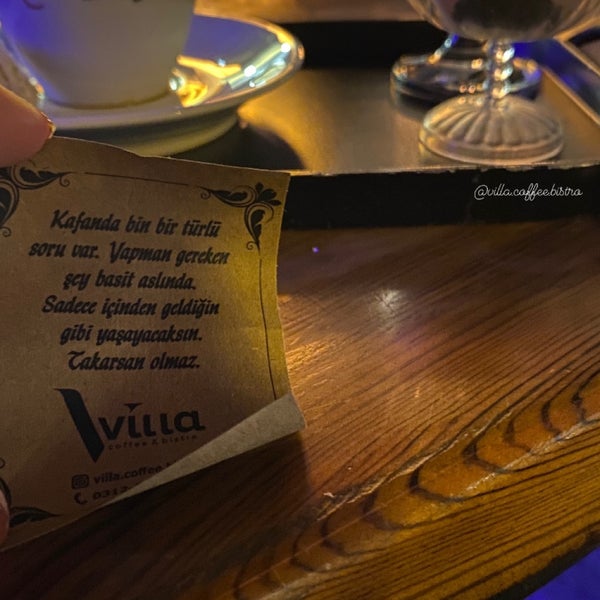 Foto tirada no(a) Cafe Villa Bistro por Tc Elif em 1/26/2024