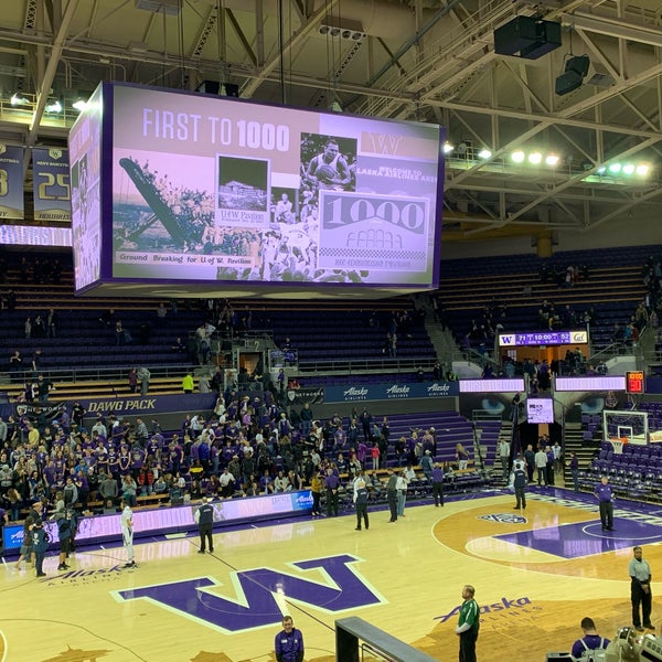 Photo taken at Alaska Airlines Arena by Gerald G. on 1/20/2019