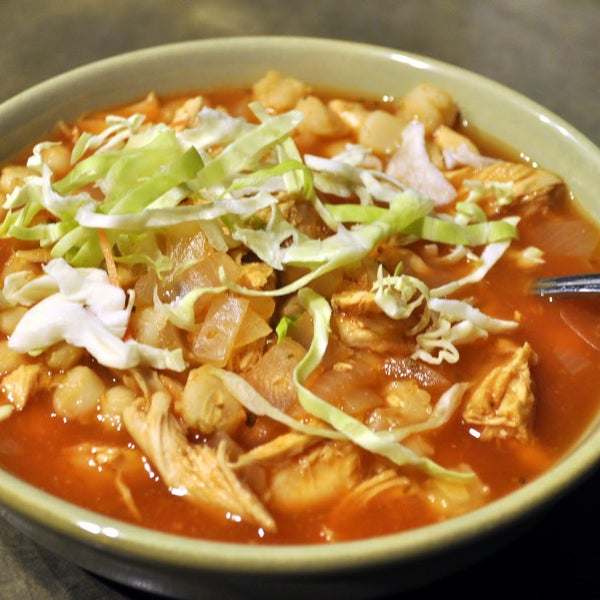 With the colder weather coming in, we decided to add Posole to our #menu!  Come warm up with a cup today! #MexicanSoup