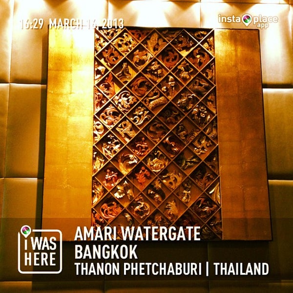 3/16/2013에 Yingwillada💋님이 Amari Watergate Bangkok에서 찍은 사진