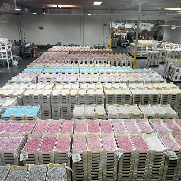 Foto scattata a Jelly Belly Factory da PlasticOyster il 2/23/2023