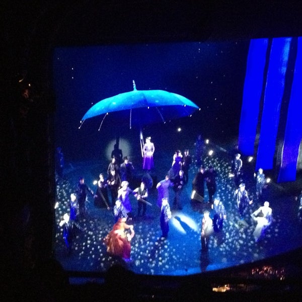Photo taken at Disney&#39;s MARY POPPINS at the New Amsterdam Theatre by Iuri I. on 2/8/2013