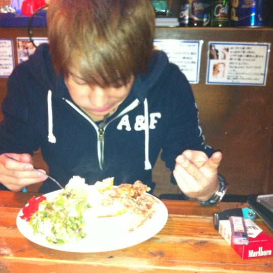 Photo taken at GB&#39;s CAFE AREA1 by Yuzuru on 10/17/2012