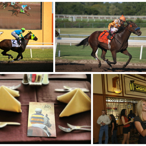 The racing week has begun! Come in and enjoy a delicious dinner as you watch, wager and win on tonight’s thoroughbred races! #winning #liveracing #thoroughbred #horses #OKC