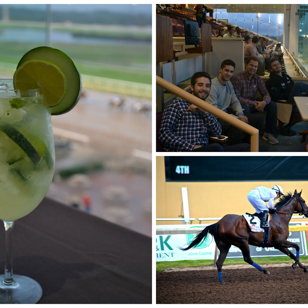 Enjoy the night’s races from our suite level dinning! Call (405)425-3280 to make your reservations! #liveracing #OKC