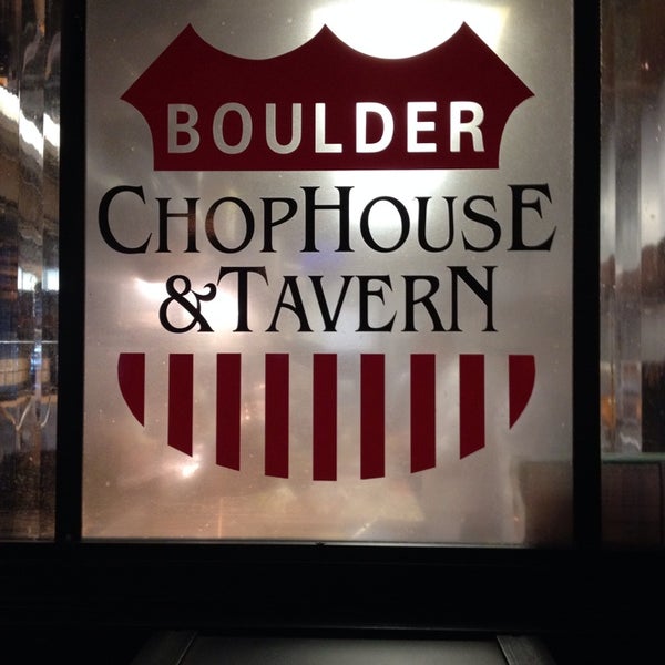Photo taken at Boulder Chophouse &amp; Tavern by Mary on 7/1/2014