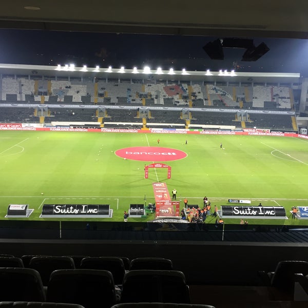 Photo taken at Estádio D. Afonso Henriques by Bruno S. on 1/10/2017