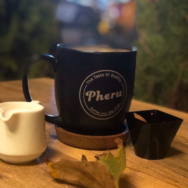 Photo taken at Pheru Coffee and Tea Shop by Demet G. on 11/4/2019