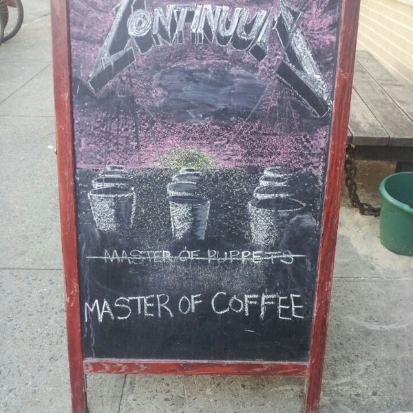 Photo taken at Continuum Coffee by Evan O. on 3/5/2013