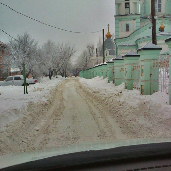 Храм Святой Троицы зимой Пермь