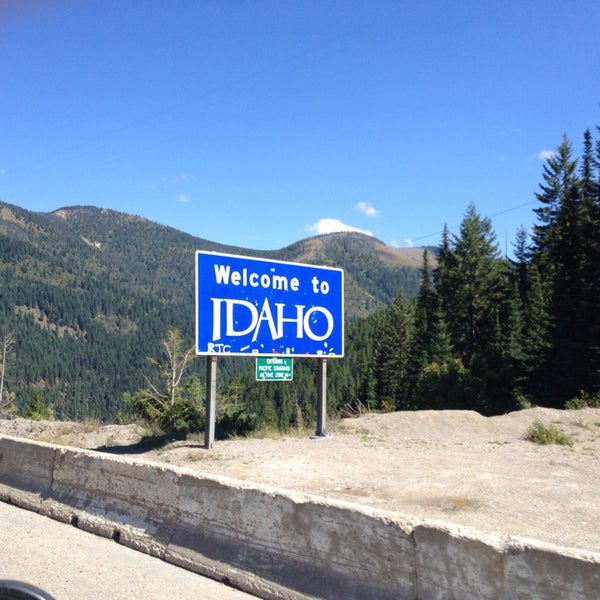 Idaho Montana Border