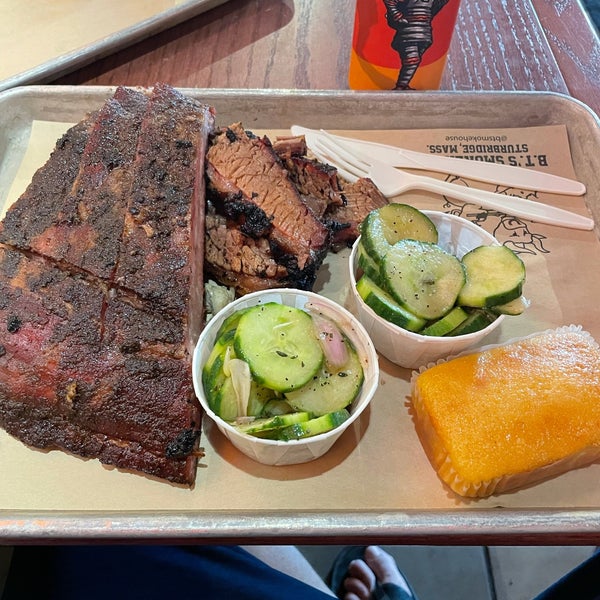 Photo taken at B.T.&#39;s Smokehouse by Anthony B. on 8/6/2021