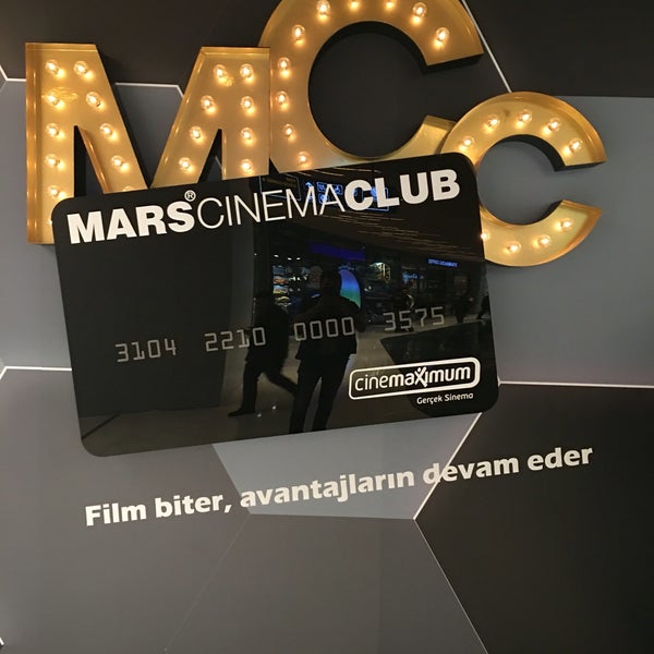 Das Foto wurde bei Mars Cinema Group von Tanış Elektronik Elektrik Otomotiv Otomasyon am 5/3/2016 aufgenommen