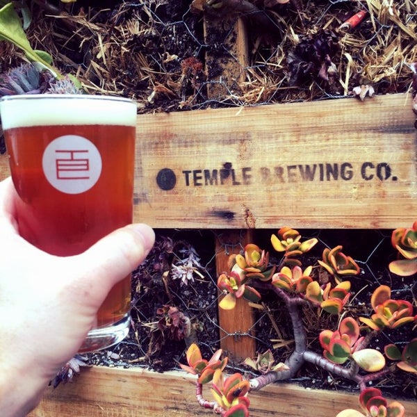 Photo taken at Temple Brewing Company by Joshua B. on 10/9/2015