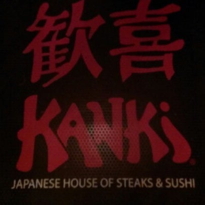 Photo taken at Kanki Japanese House of Steaks &amp; Sushi by Marlon L. on 11/14/2012
