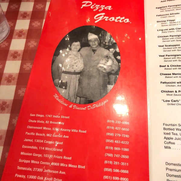 12/7/2017에 Travis E.님이 Filippi&#39;s Pizza Grotto- Napa에서 찍은 사진