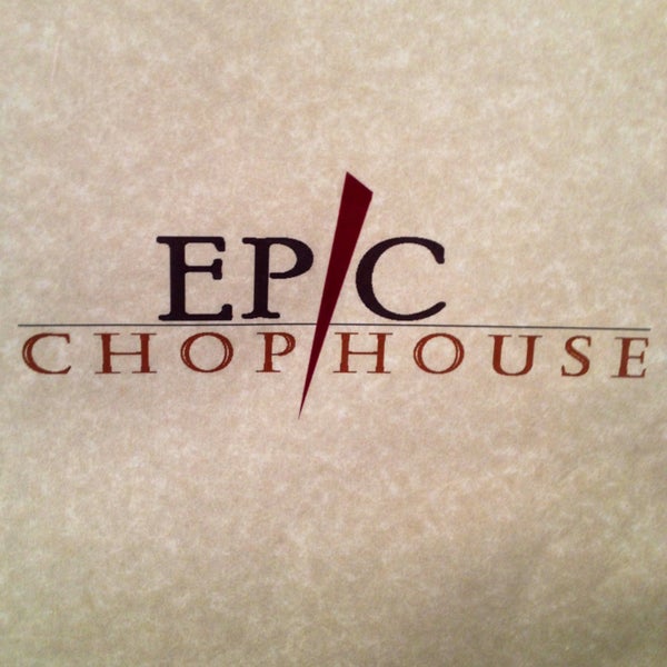 Photo taken at Epic Chophouse by Lauren F. on 5/12/2013