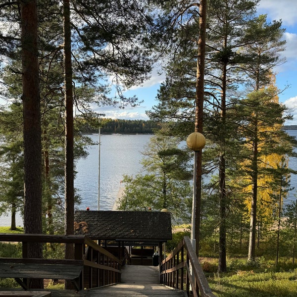Photo taken at Imatran Kylpylä Spa by Zhanna T. on 10/20/2023