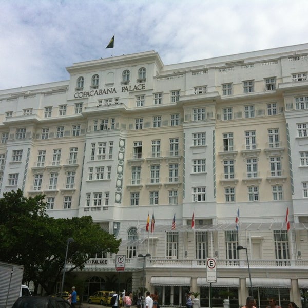 Снимок сделан в Belmond Copacabana Palace пользователем Fresh U. 1/9/2013
