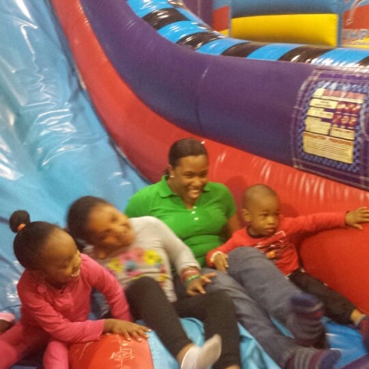 Photo taken at Pump It Up by Stacy S. on 1/11/2014