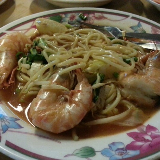 Udang sungai dua mee Mee Udang